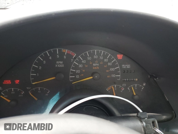 1995 Pontiac Firebird Firebird with VIN 2G2FS22S1S2228092, listed as a Copart auction lot 78917824 with 155,369 mi miles and Clean title. Bid and sale history available at DreamBid. Image 9.