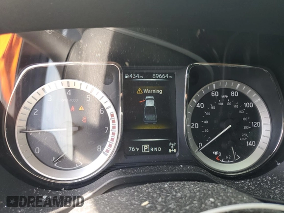 2018 Nissan Titan SV z VIN 1N6AA1EJ7JN542996, wystawiony jako Copart lot #50969835 z przebiegiem 89 664 mil mil oraz Szkoda całkowita • Salvage title. Historia ofert i sprzedaży dostępna na DreamBid. Obrazek 9.