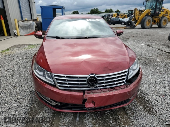 2013 Volkswagen CC Sport with VIN WVWBN7AN9DE549265, listed as a Copart auction lot 61805604 with 185,247 mi miles and Salvage Title. Bid and sale history available at carsss.com. Image 5.