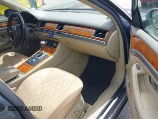 2007 Audi A8 with VIN WAULV44E57N009945, listed as a IAAI auction lot 42400577 with 186,607 mi miles and . Bid and sale history available at DreamBid. Image 5.