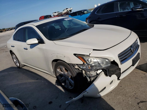 2014 Nissan Maxima 3.5 S with VIN 1N4AA5AP1EC467658, listed as a Copart auction lot 50472385 with 184,958 mi miles and Salvage Title. Bid and sale history available at carsss.com. Image 4.