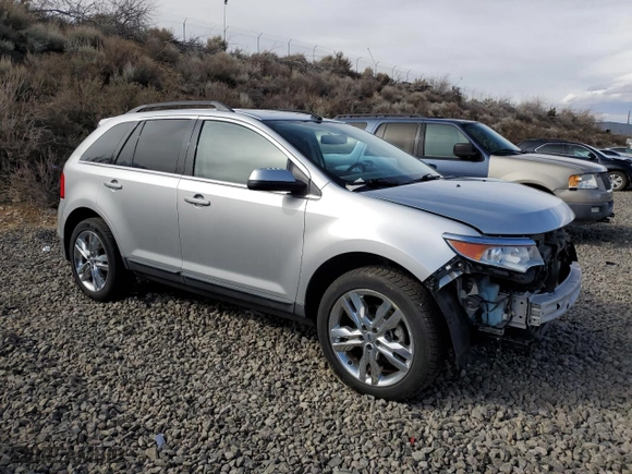 2013 Ford Edge Limited with VIN 2FMDK4KC0DBB87542, listed as a Copart auction lot 48284695 with 91,252 mi miles and Salvage Title. Bid and sale history available at carsss.com. Image 4.