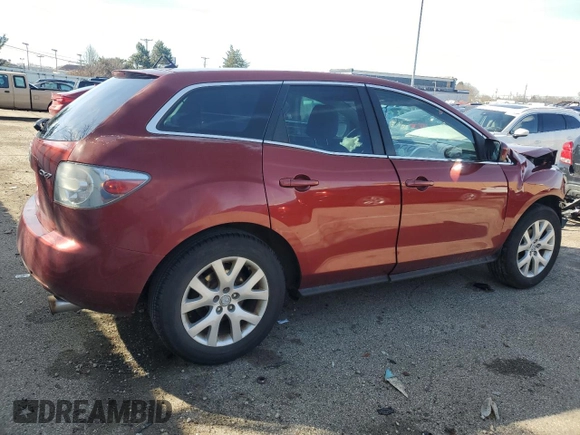 2009 Mazda CX-7 Sport with VIN JM3ER293390226025, listed as a Copart auction lot 47250475 with 219,740 mi miles and Salvage Title. Bid and sale history available at carsss.com. Image 3.