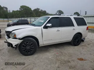 2017 Lincoln Navigator Select z VIN 5LMJJ2HT2HEL03610, wystawiony jako Copart lot #86815864 z przebiegiem 103 319 mil mil oraz Szkoda całkowita • Salvage title. Historia ofert i sprzedaży dostępna na DreamBid. Obrazek 1.