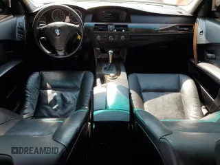 2005 BMW 5 Series 530i with VIN WBANA735X5CR57418, listed as a Copart auction lot 71579784 with 254,284 mi miles and Salvage Title. Bid and sale history available at DreamBid. Image 8.
