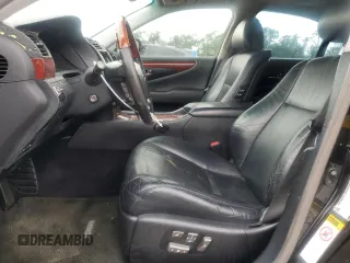 2008 Lexus LS 460 with VIN JTHBL46F485059066, listed as a Copart auction lot 64803835 with 198,520 mi miles and Salvage title. Bid and sale history available at DreamBid. Image 7.