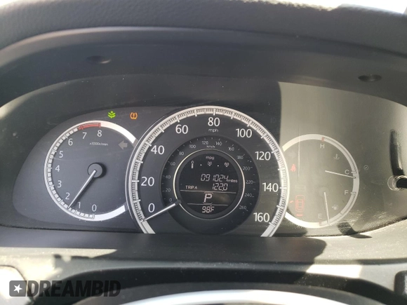 2014 Honda Accord LX with VIN 1HGCR2F38EA202796, listed as a Copart auction lot 66989954 with 91,024 mi miles and Salvage Title. Bid and sale history available at carsss.com. Image 9.