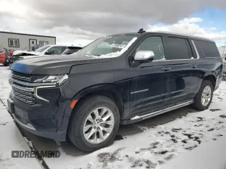 2022 Chevrolet Suburban Premier with VIN 1GNSKFKD5NR100773, listed as a Copart auction lot 89311425 with 33,060 mi miles and Non Repairable. Bid and sale history available at carsss.com. Image 1.