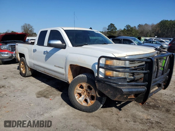 2014 Chevrolet Silverado 1500 LTZ with VIN 1GCVKSEC9EZ241962, listed as a Copart auction lot 87309474 with 169,340 mi miles and Salvage Title. Bid and sale history available at DreamBid. Image 4.