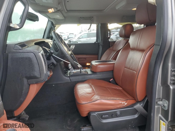 2008 Hummer H2 SUV with VIN 5GRGN23808H107414, listed as a Copart auction lot 81825854 with 250,205 mi miles and Salvage Title. Bid and sale history available at carsss.com. Image 7.