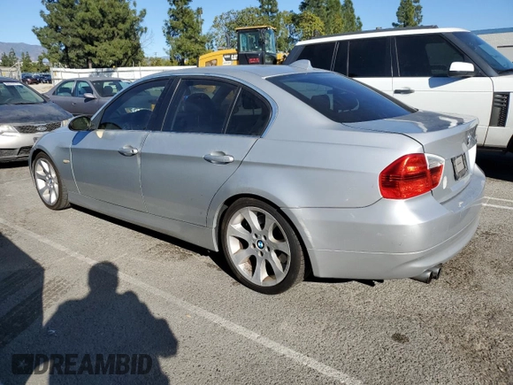 2006 BMW 3 Series 330i with VIN WBAVB33516PS13416, listed as a Copart auction lot 54619965 with 144,936 mi miles and Salvage Title. Bid and sale history available at DreamBid. Image 2.