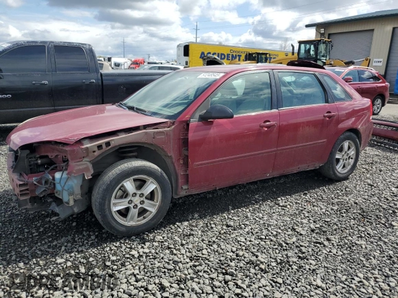 2005 Chevrolet Malibu Maxx LS z VIN 1G1ZT62845F311027, wystawiony jako Copart lot #51248545 z przebiegiem 123 311 mil mil oraz Szkody całkowita. Historia ofert i sprzedaży dostępna na DreamBid. Obrazek 1.