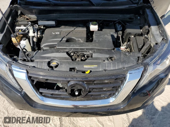 2017 Nissan Pathfinder SL with VIN 5N1DR2MNXHC669326, listed as a Copart auction lot 53086465 with 53,242 mi miles and Salvage title. Bid and sale history available at DreamBid. Image 13.