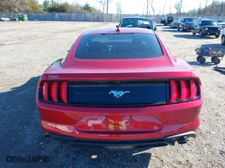 2022 Ford Mustang EcoBoost with VIN 1FA6P8TH8N5136740, listed as a IAAI auction lot 41802219 with 22,887 mi miles. Bid and sale history available at carsss.com. Image 17.