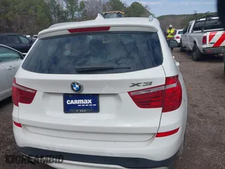 2017 BMW X3 sDrive28i with VIN 5UXWZ7C39H0X41286, listed as a IAAI auction lot 41577117 with 104,781 mi miles. Bid and sale history available at carsss.com. Image 16.