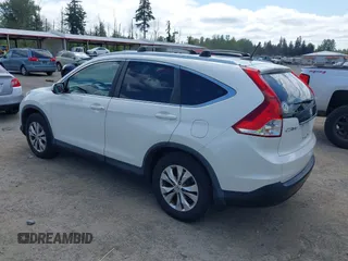 2013 Honda CR-V EX-L with VIN 5J6RM4H72DL029549, listed as a IAAI auction lot 42166574 with 183,689 mi miles. Bid and sale history available at carsss.com. Image 3.