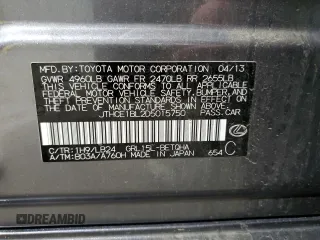 2013 Lexus GS 350 с VIN JTHCE1BL2D5015750, выставлен на аукционе Copart как лот 58733355 с пробегом 134 147 миль миль и Списание • Salvage title. История ставок и продаж доступна на DreamBid. Изображение 12.
