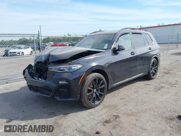2022 BMW X7 M50i z VIN 5UXCX6C08N9M15818, wystawiony jako IAAI lot #41434065 z przebiegiem 52 740 mil mil oraz . Historia ofert i sprzedaży dostępna na DreamBid. Obrazek 17.