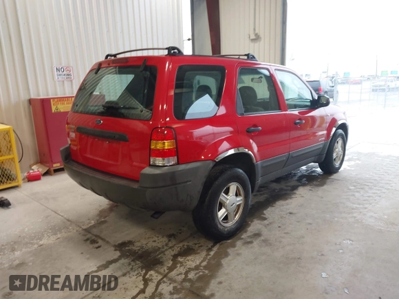 2001 Ford Escape XLS with VIN 1FMYU02191KE79727, listed as a IAAI auction lot 41720383 with 223,554 mi miles. Bid and sale history available at carsss.com. Image 4.