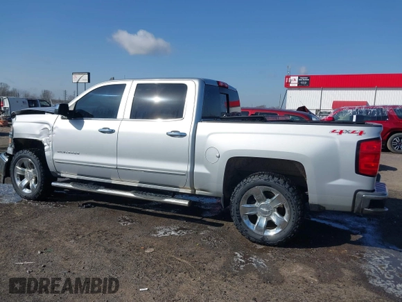 2015 Chevrolet Silverado 1500 LTZ with VIN 3GCUKSEC3FG429454, listed as a IAAI auction lot 41763577 with 134,503 mi miles. Bid and sale history available at carsss.com. Image 14.