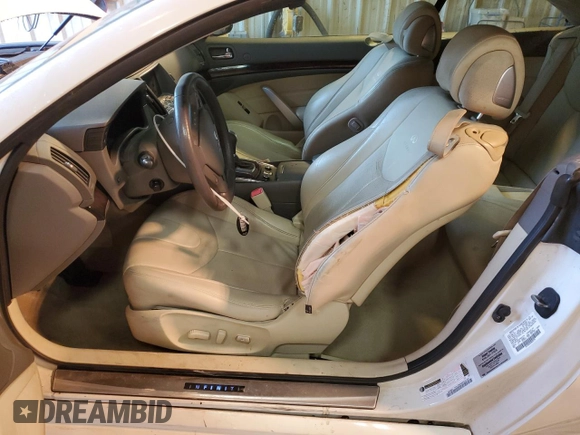 2012 Infiniti G37 with VIN JN1CV6FE3CM203176, listed as a Copart auction lot 41414405 with 131,361 mi miles and Salvage Title. Bid and sale history available at DreamBid. Image 7.