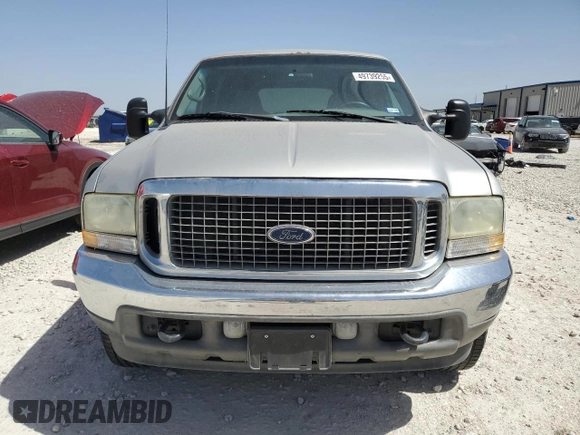 2002 Ford Excursion XLT с VIN 1FMNU41S12EB66529, выставлен на аукционе Copart как лот 49739255 с пробегом 188 896 миль миль и Чистый • Clean title. История ставок и продаж доступна на DreamBid. Изображение 5.