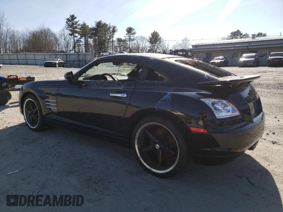 2005 Chrysler Crossfire z VIN 1C3AN79N45X037858, wystawiony jako Copart lot #48923005 z przebiegiem 98 987 mil mil oraz Nie do naprawy. Historia ofert i sprzedaży dostępna na DreamBid. Obrazek 2.