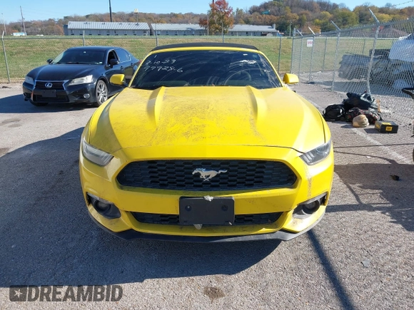 2017 Ford Mustang EcoBoost Premium with VIN 1FATP8UH3H5245063, listed as a IAAI auction lot 40810938 with 76,232 mi miles. Bid and sale history available at carsss.com. Image 12.