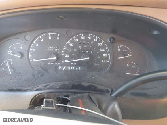 1996 Ford Ranger XLT with VIN 1FTCR14X2TPA35148, listed as a IAAI auction lot 41309294 with 244,549 mi miles. Bid and sale history available at carsss.com. Image 7.