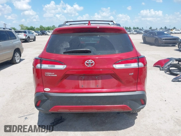 2022 Toyota Corolla Cross LE with VIN 7MUCAAAG1NV004645, listed as a IAAI auction lot 42098602 with 122,135 mi miles and . Bid and sale history available at DreamBid. Image 17.