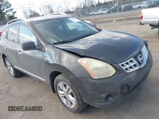 2013 Nissan Rogue S with VIN JN8AS5MT0DW016531, listed as a IAAI auction lot 41689924 with 153,971 mi miles. Bid and sale history available at carsss.com. Image 1.