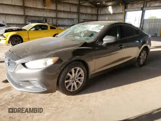 2016 Mazda Mazda6 i Sport with VIN JM1GJ1U50G1426461, listed as a Copart auction lot 48635235 with 194,529 mi miles and Salvage Title. Bid and sale history available at carsss.com. Image 1.
