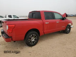2021 Nissan Titan SV with VIN 1N6AA1EE3MN529038, listed as a Copart auction lot 45019855 with 66,400 mi miles and Salvage title. Bid and sale history available at DreamBid. Image 3.