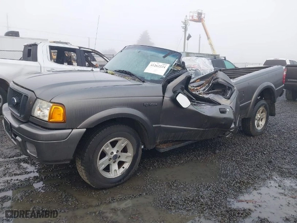 2005 Ford Ranger XLT with VIN 1FTYR44UX5PA77292, listed as a IAAI auction lot 41262224 with 1 mi miles. Bid and sale history available at carsss.com. Image 2.