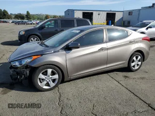 2013 Hyundai Elantra GLS with VIN 5NPDH4AE9DH268713, listed as a Copart auction lot 53203525 with 132,540 mi miles and Salvage title. Bid and sale history available at DreamBid. Image 1.