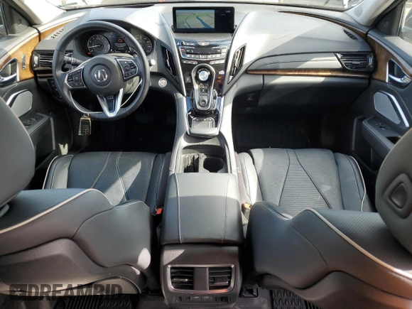 2021 Acura RDX w/Advance Package with VIN 5J8TC2H75ML009316, listed as a Copart auction lot 48187235 with 49,813 mi miles and Salvage Title. Bid and sale history available at carsss.com. Image 8.