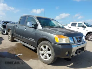 2008 Nissan Titan XE with VIN 1N6BA07G28N304693, listed as a IAAI auction lot 42587026 with 179,334 mi miles and . Bid and sale history available at DreamBid. Image 1.