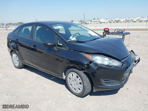 2015 Ford Fiesta S with VIN 3FADP4AJ6FM158799, listed as a IAAI auction lot 41862019 with 71,898 mi miles. Bid and sale history available at carsss.com. Image 1.