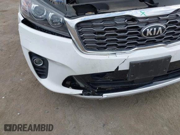 2019 Kia Sorento EX V6 with VIN 5XYPHDA51KG500108, listed as a IAAI auction lot 41900198 with 108,644 mi miles. Bid and sale history available at carsss.com. Image 6.