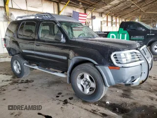2002 Nissan Xterra XE with VIN 5N1ED28T62C534587, listed as a Copart auction lot 52828005 with 185,848 mi miles and Salvage title. Bid and sale history available at DreamBid. Image 4.