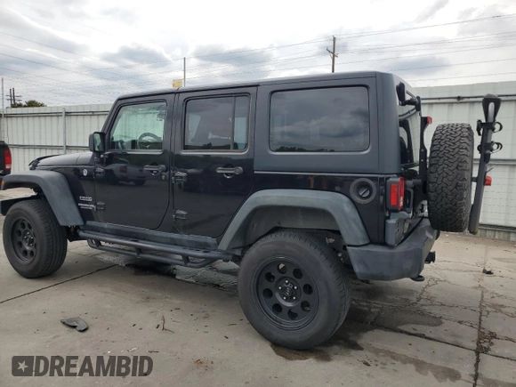 2013 Jeep Wrangler Unlimited Sport with VIN 1C4BJWDG0DL560265, listed as a Copart auction lot 58444045 with 111,354 mi miles and Salvage title. Bid and sale history available at DreamBid. Image 2.