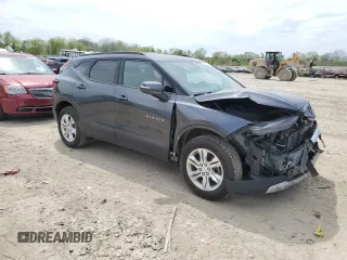 2022 Chevrolet Blazer LT с VIN 3GNKBHR43NS169511, выставлен на аукционе Copart как лот 56601915 с пробегом Не указан миль и На запчасти • Non repairable. История ставок и продаж доступна на DreamBid. Изображение 4.