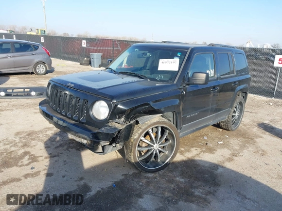 2017 Jeep Patriot Sport with VIN 1C4NJPBAXHD201751, listed as a IAAI auction lot 41572197 with 84,478 mi miles. Bid and sale history available at carsss.com. Image 17.