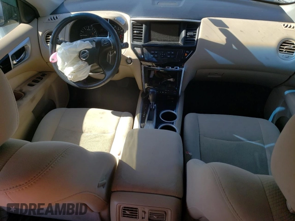 2016 Nissan Pathfinder SV with VIN 5N1AR2MN6GC631156, listed as a Copart auction lot 53667585 with 121,012 mi miles and Salvage Title. Bid and sale history available at carsss.com. Image 8.