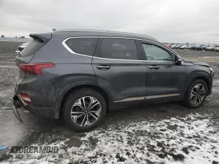 2020 Hyundai Santa Fe Limited with VIN 5NMS5CAA8LH213883, listed as a Copart auction lot 88423355 with 55,410 mi miles and Salvage Title. Bid and sale history available at carsss.com. Image 3.