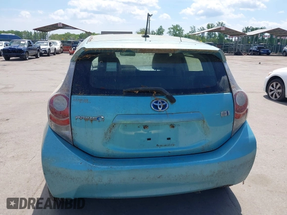 2014 Toyota Prius One with VIN JTDKDTB30E1077183, listed as a IAAI auction lot 42183675 with 92,560 mi miles and . Bid and sale history available at DreamBid. Image 16.