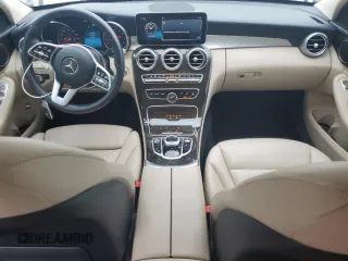2019 Mercedes-Benz C 300 with VIN 55SWF8DB4KU294587, listed as a Copart auction lot 50588995 with 72,578 mi miles and Salvage title. Bid and sale history available at DreamBid. Image 8.