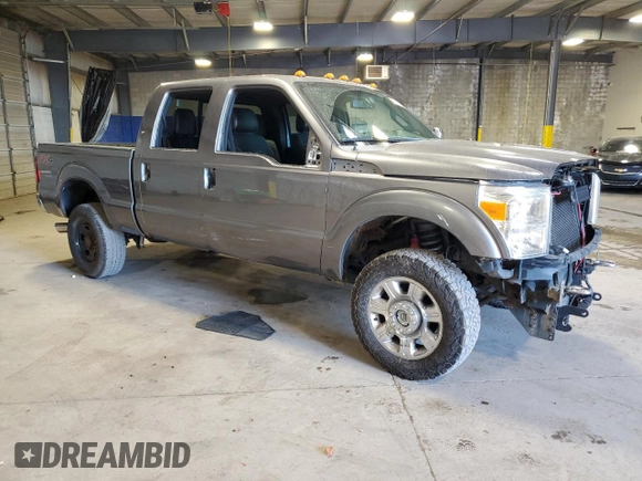 2013 Ford F-350 Platinum with VIN 1FT8W3B60DEA21332, listed as a Copart auction lot 79271294 with 129,384 mi miles and Salvage title. Bid and sale history available at DreamBid. Image 4.