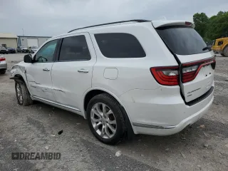 2017 Dodge Durango Citadel with VIN 1C4RDJEG5HC691320, listed as a Copart auction lot 55360505 with 150,533 mi miles and Salvage title. Bid and sale history available at DreamBid. Image 2.