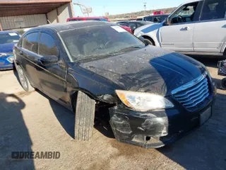 2012 Chrysler 200 Touring with VIN 1C3CCBBB8CN226491, listed as a IAAI auction lot 41608959 with 212,531 mi miles. Bid and sale history available at carsss.com. Image 1.